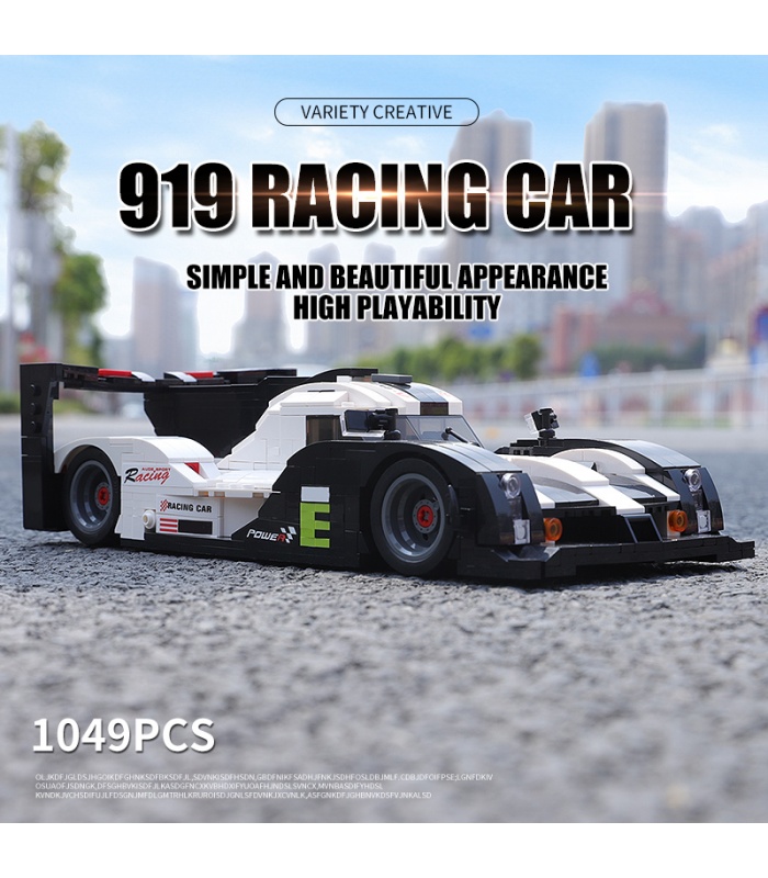 MOLD KING 10002 The 919 Formula Super Racing Car Model Building Blocks Toy Set