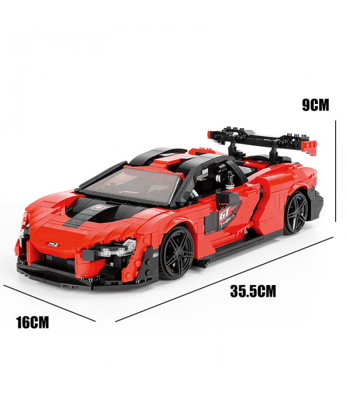 MOLD KING 10007 The Senna Sports Car Model Building Blocks Toy Set