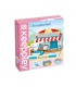 Keeppley K20809 Sanrio Series Summer Coconut Ice Desert Shop Bausteine Spielzeugset