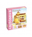 Keeppley K20810 산리오 시리즈 폼폼푸린 샤이닝 푸딩 숍 빌딩 블록 장난감 세트