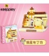 Keeppley K20810 Sanrio Series Pompompurin Shinning Pudding Shop Building Blocks Toy Set