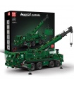 MOULD KING 20009 Armored Recovery Crane G-BKF Military Series Remote Control Building Blocks Toy Set