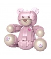 Jaki 8133 Ensemble de jouets de construction série créative ours en peluche rose