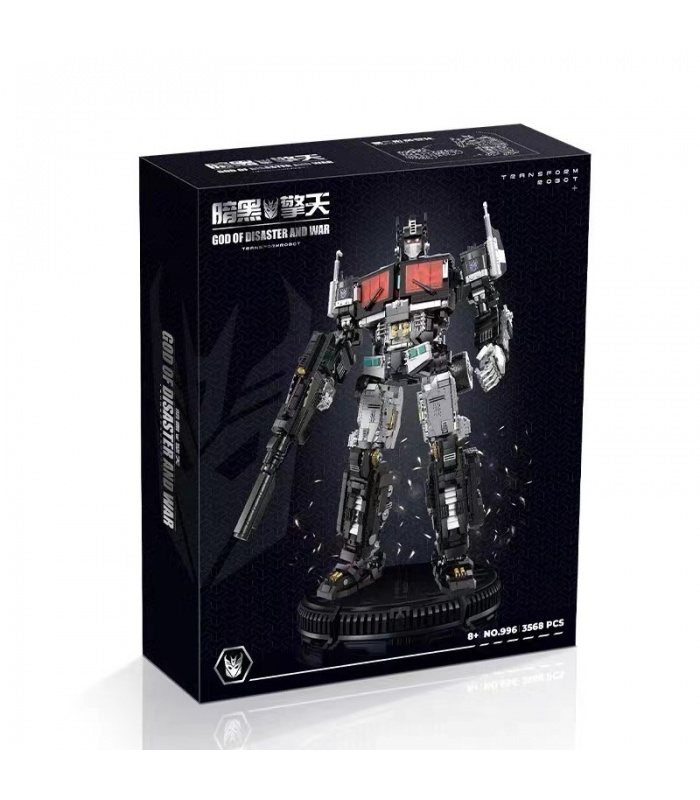 JIESTAR 996 Dark Optimus Prime Transformers série blocs de construction ensemble de jouets