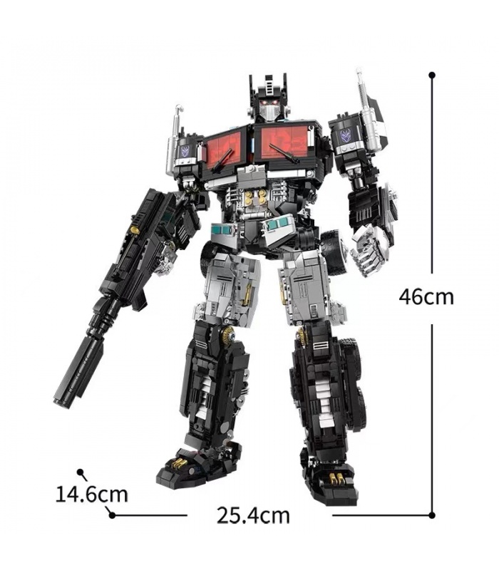 JIESTAR 996 Dark Optimus Prime Transformers série blocs de construction ensemble de jouets