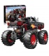 MOLD KING 18008 Flamme Monster Buggy Auto Fernbedienung Bausteine Spielzeug Set