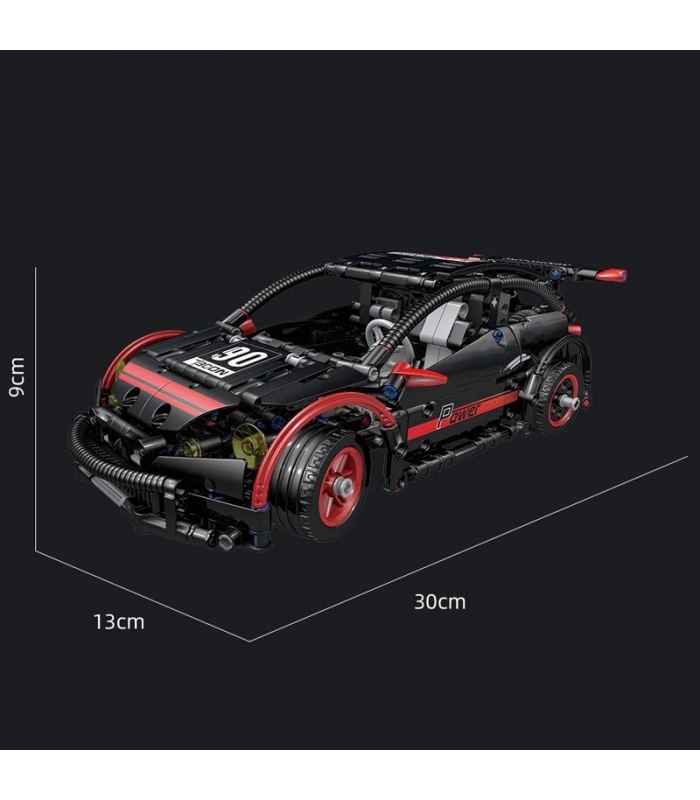 MOLD KING 18013 Hatchback Type R Juego de juguetes de bloques de construcción de control