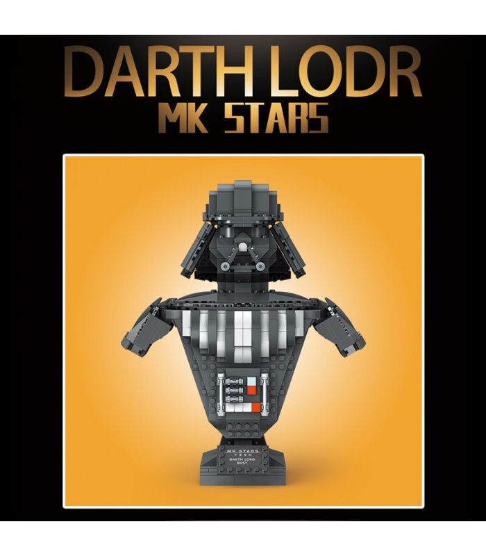 MOLD KING 21020 Darth Lord Bust Juego de juguetes de bloques de construcción