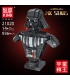 MOLD KING 21020 Darth Lord Bust Juego de juguetes de bloques de construcción