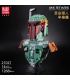 MOLD KING 21021 Bounty Hunter Buste Building Blocks Toy Set