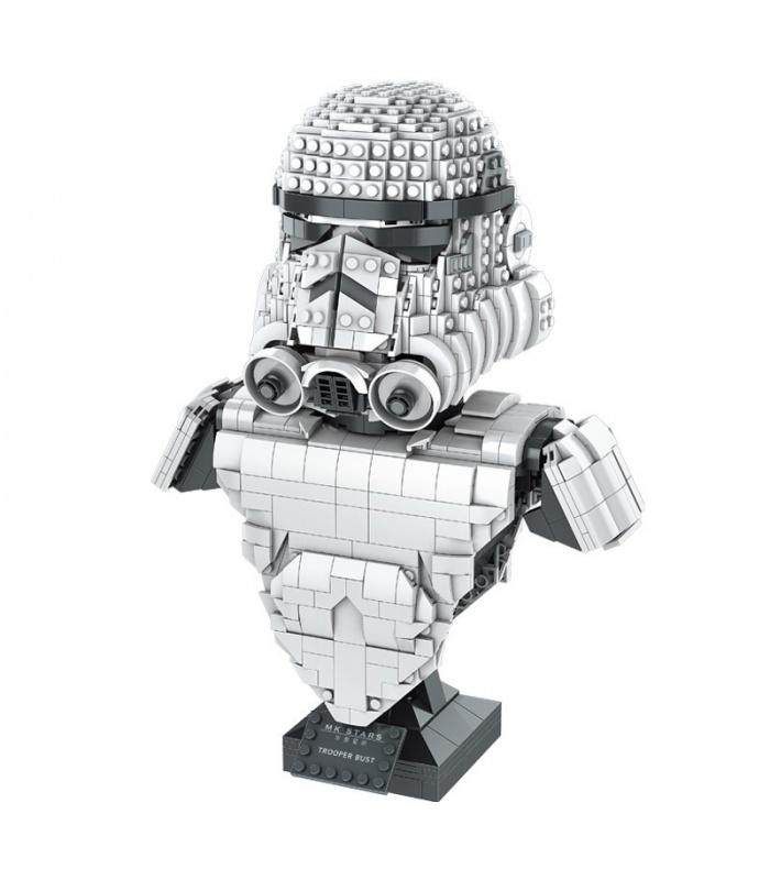 MOLD KING 21022 Stormtrooper Bust Building Blocks Ensemble de jouets