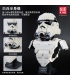 MOLD KING 21022 Stormtrooper Bust Building Blocks Ensemble de jouets