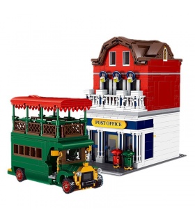MOULD KING 11001 Post Office Building Blocks Toy Set