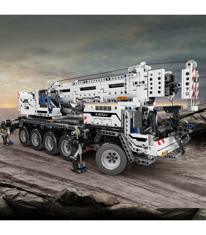 MOLD KING 17034 Engineering Crane Mk II Télécommande Blocs de construction Ensemble de