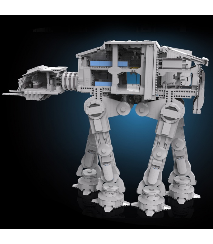 MOLD KING 21015 Juego de juguetes de bloques de construcción motorizados UCS AT-AT Walker