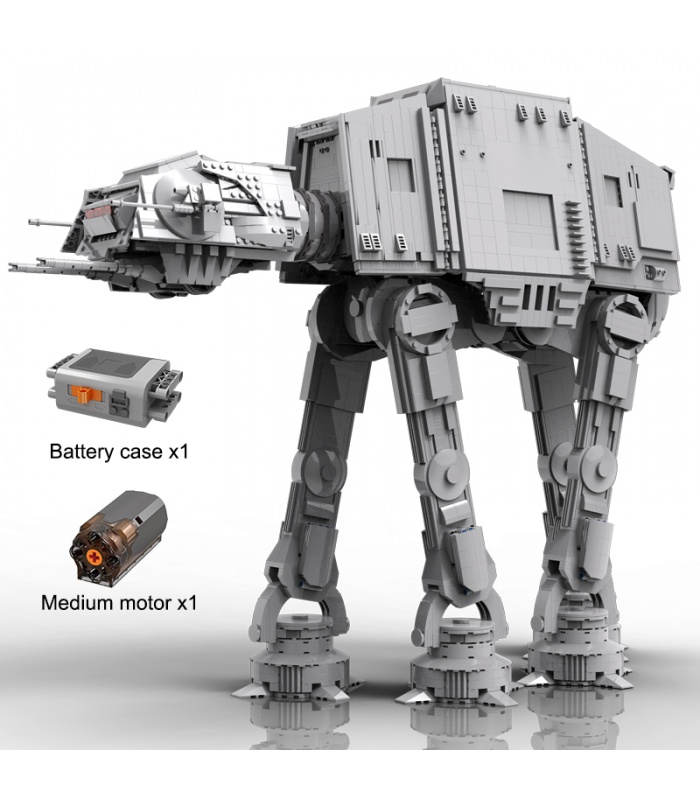 MOULD KING 21015 Motorized UCS AT-AT Walker Building Block Toy Set