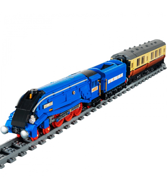 MOLD KING 12006 Pacifics Mallard Railways tren Control remoto juego de bloques de