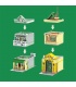 MOLD KING 16023 프렌치 레스토랑 스트리트 뷰 시리즈 빌딩 블록 장난감 세트