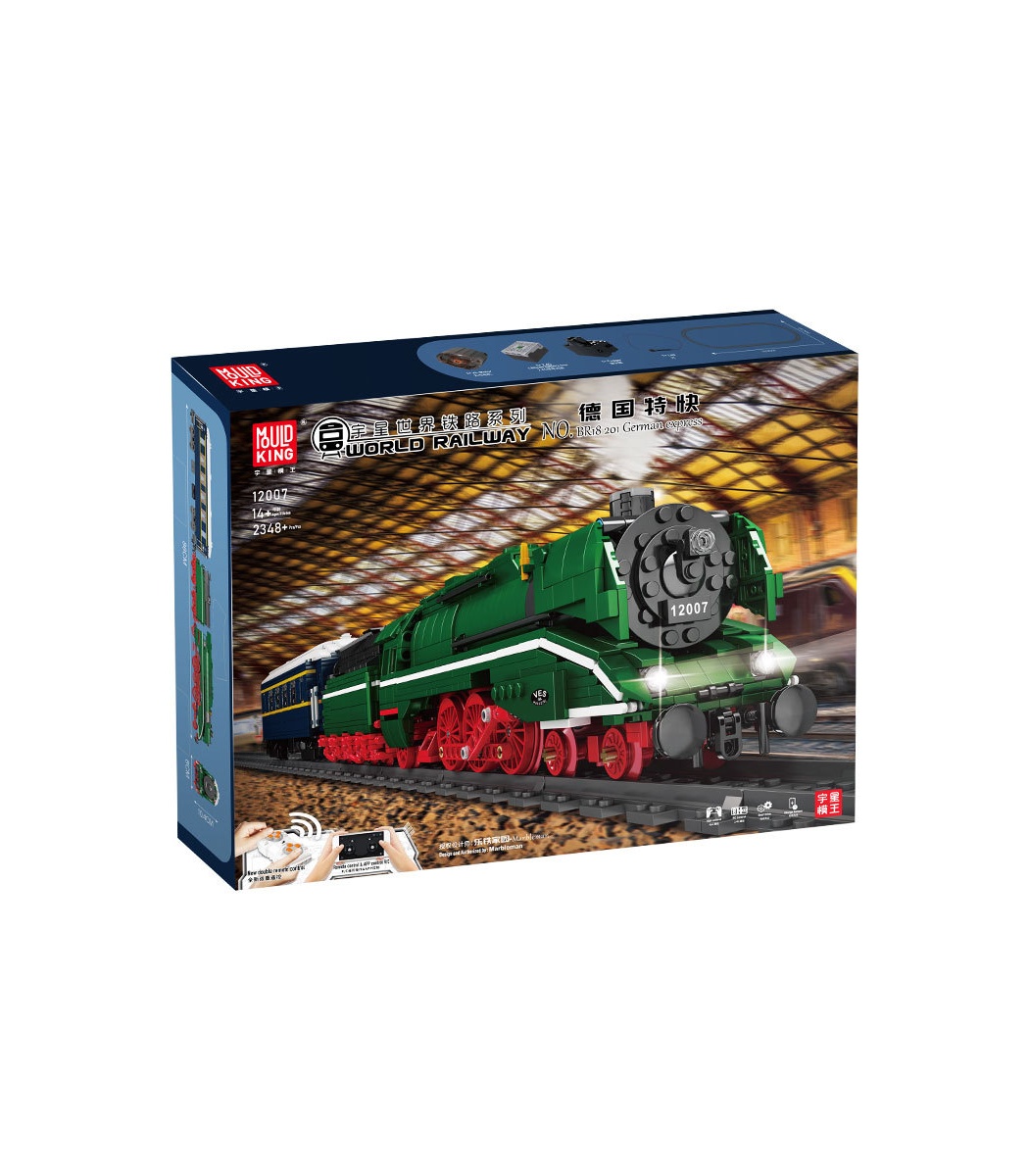 MOULE KING 12007 Allemand BR18 201 Train Express Télécommande Bloc