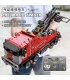 MOLD KING 19001 Pneumatic Service Truck Engineering Series Building Blocks Toy Set