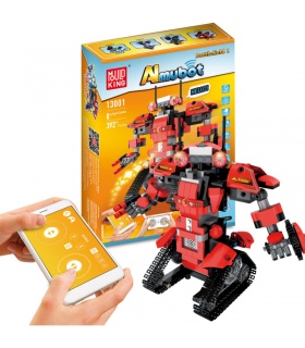 MOLD KING 13001 Almubot バトルフィールド 1 ビルディングブロックおもちゃセット