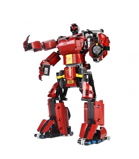 MOULD KING 15038 Crimson Robot Juego de juguetes de bloques de construcción con control remoto