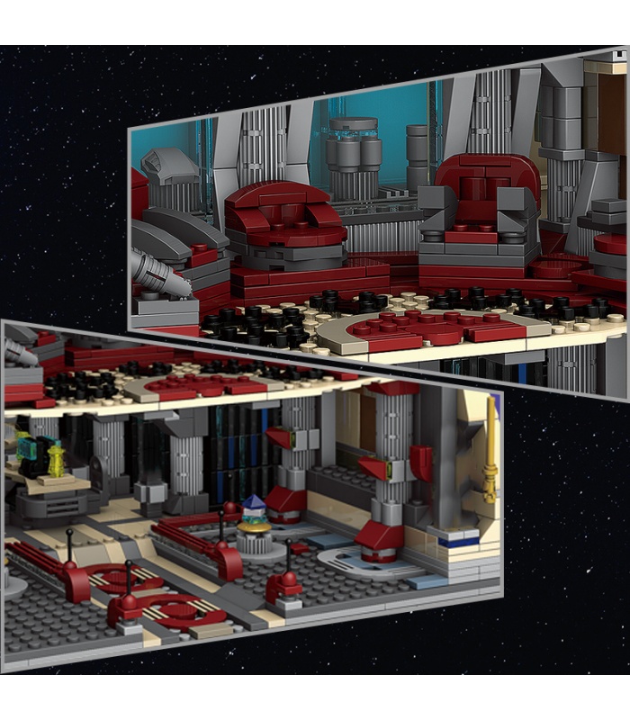 MOULD KING 21036 Templo Jedi Serie Star Wars Juego de juguetes de bloques de construcción