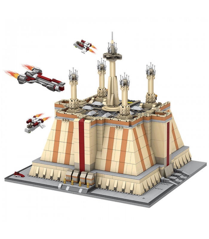 MOULD KING 21036 Templo Jedi Serie Star Wars Juego de juguetes de bloques de construcción