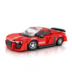 Reobrix 681 AUDI R8 Sports Car Building Blocks Toy Set