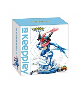 Keeppley K20215 Ash's Koga Ninja Frog Pokémon série blocs de construction ensemble de jouets