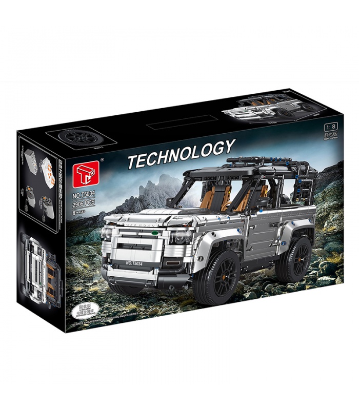 TGL T5034 Land Rover série de technologie de véhicule tout-terrain blocs de construction ensemble de jouets