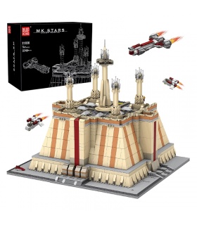 MOULD KING 21036 Templo Jedi Serie Star Wars Juego de juguetes de bloques de construcción