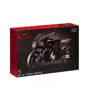 KBOX 10518 Bat Batcycle Motorcycle Rambom Building Blocks Toy Set