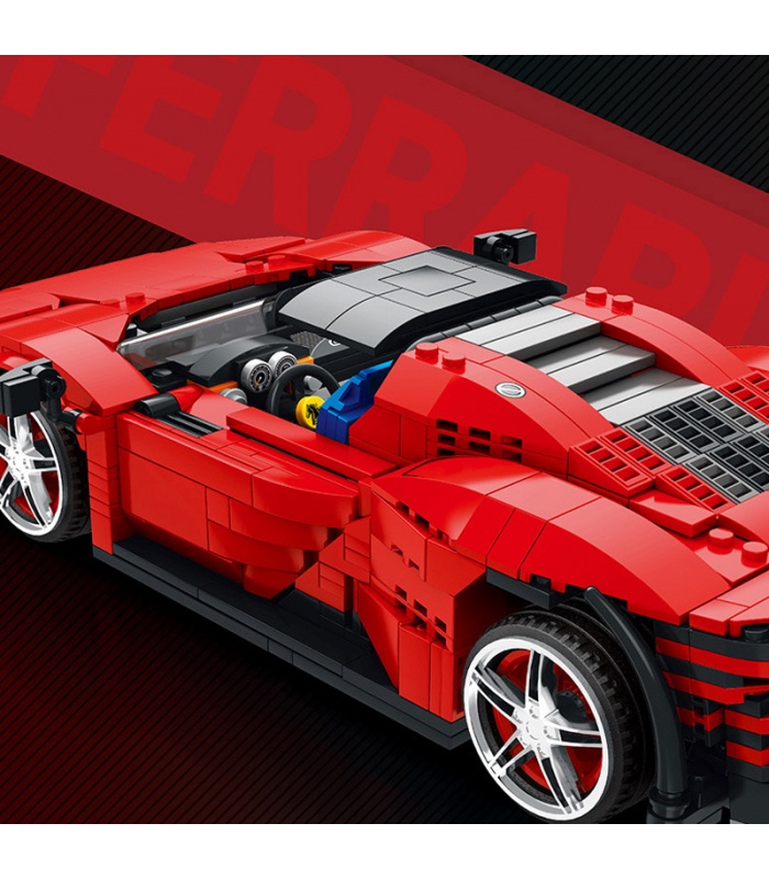 REOBRIX 11026 イタリア SP3 スポーツカー ビルディングブロックおもちゃセット
