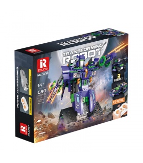 REOBRIX 33001 Transforming Robot Remote Control Series Bausteine Spielzeugset