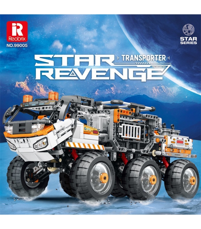 REOBRIX 99005 트랜스포터 스타 리벤지 시리즈 빌딩 블록 장난감 세트