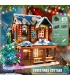 MOULD KING 16011 Christmas House Lighting Edition Building Blocks Toy Set