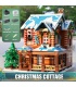 MOLD KING 16011 Weihnachtshaus-Beleuchtungs-Edition, Bausteine-Spielzeugset