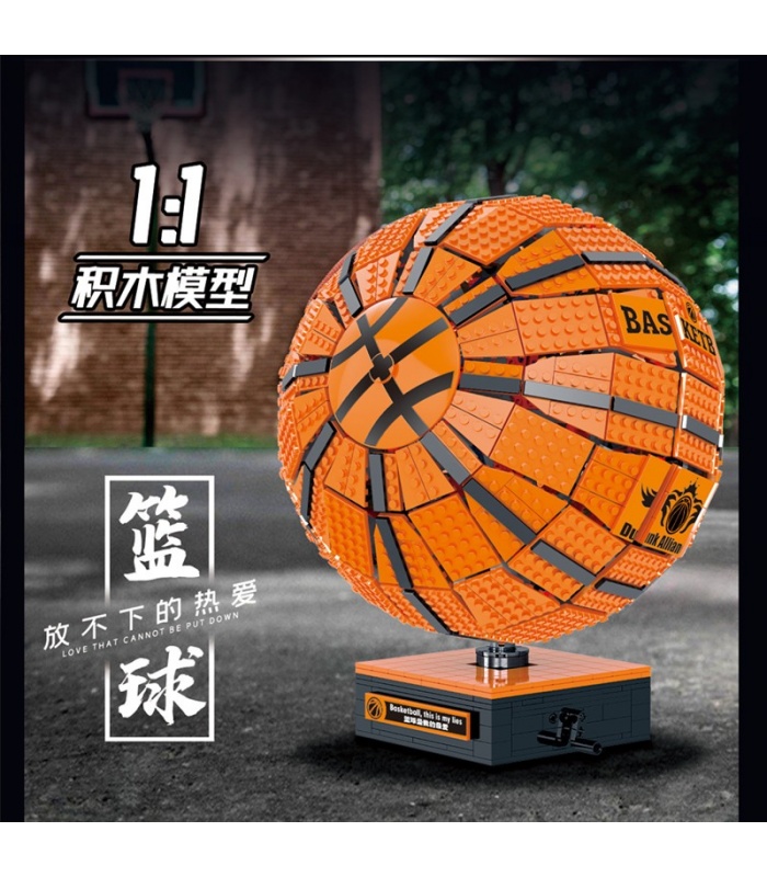 MORK 031008 Juego de bloques de construcción modelo baloncesto