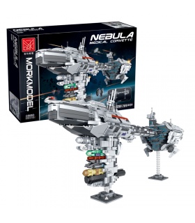 Mork 032001 NEBULA 医療コルベット車ビルディングブロックおもちゃセット