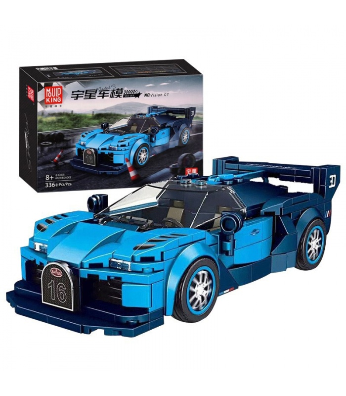 MOLD KING 27001 Bugatti Vision GT Sportwagen Bausteine Spielzeug-Set