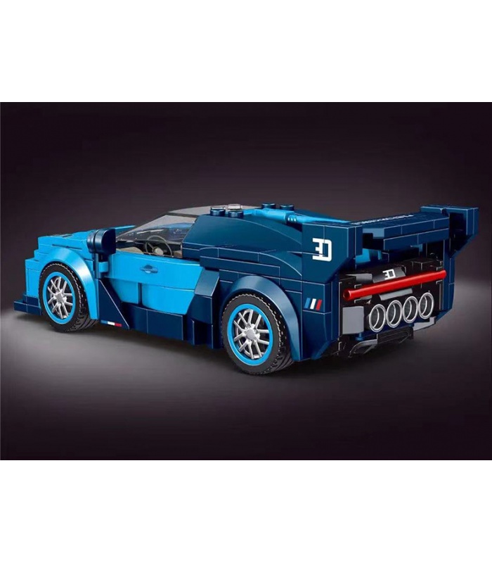MOLD KING 27001 Bugatti Vision GT Sportwagen Bausteine Spielzeug-Set