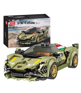 MOLD KING 27003 Lamborghini Sian Sports Car Building Blocks Juego de juguetes
