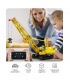 MOULD KING 17001 Motorized Crawler Crane Remote Control Building Blocks Toy Set