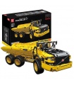 MOLD KING 17010 Camión volquete de ingeniería Juego de juguetes de bloques de construcción con control remoto