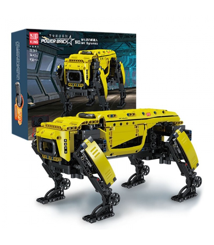 MOLD KING 15066 MK Dynamics Robot Dog Juego de bloques de construcción con control remoto