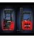 MOULD KING 17041 Engineering Series Red Reach Truck Remote Control Building Blocks Toy Set