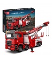 MOLD KING 17027 Ensemble de jouets de blocs de construction pour véhicule de sauvetage routier