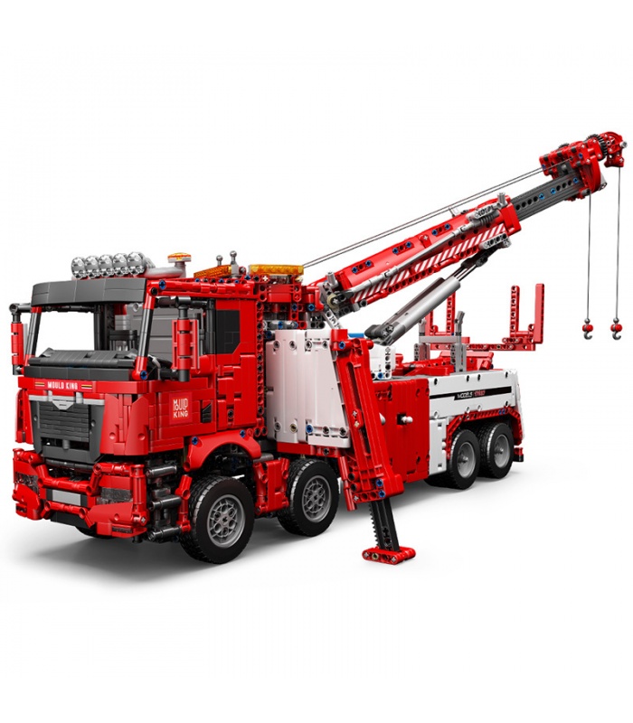 MOLD KING 17027 Straßenrettungsfahrzeug Engineering Series Building Blocks Toy Set