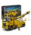 MOLD KING 17028 Yellow Road Rescue Vehicle Engineering Series Building Blocks Toy Set